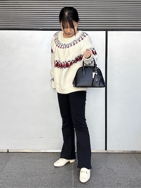 「ESPERANZA（エスペランサ）のアイテム」を使った、まっきーさん（レディース・145cm）の冬コーディネート