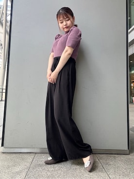 「ESPERANZA（エスペランサ）のアイテム」を使った、まっきーさん（レディース・145cm）の夏コーディネート