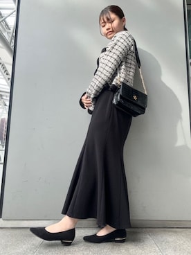 「ESPERANZA（エスペランサ）のアイテム」を使った、まっきーさん（レディース・145cm）の春コーディネート