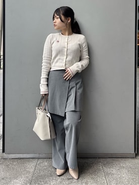 「ESPERANZA（エスペランサ）のアイテム」を使った、まっきーさん（レディース・145cm）の冬コーディネート