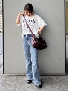 「ESPERANZA（エスペランサ）のアイテム（パンプス）」を使った、まっきーさん（レディース・145cm）の夏コーディネート