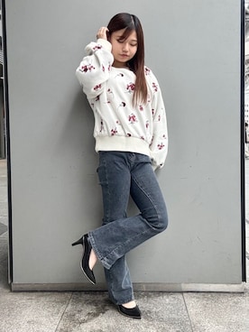 「ESPERANZA（エスペランサ）のアイテム」を使った、まっきーさん（レディース・145cm）の冬コーディネート