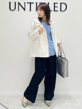 「MILOS（ミロス）のアイテム」を使った、Miwaさん（レディース・155cm）の春コーディネート