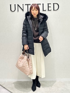 Miwaさん（レディース・155cm）の冬コーディネート