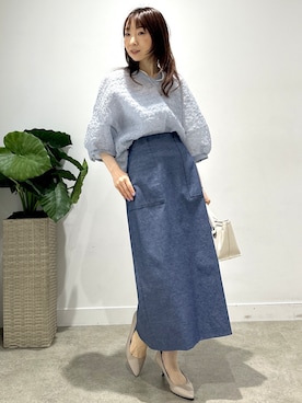 Miwaさん（レディース・155cm）の春コーディネート