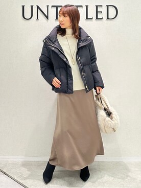 Miwaさん（レディース・155cm）の冬コーディネート