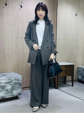 「SOUP（スープ）のアイテム（トップス）」を使った、Miwaさん（レディース・155cm）の春コーディネート