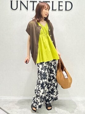Miwaさん(レディース・155cm)の夏コーディネート