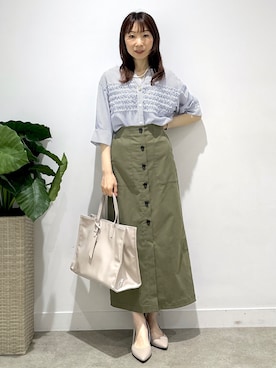 Miwaさん(レディース・155cm)の夏コーディネート