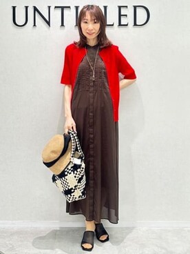 Miwaさん(レディース・155cm)の夏コーディネート