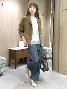 Miwaさん(レディース・155cm)の秋コーディネート