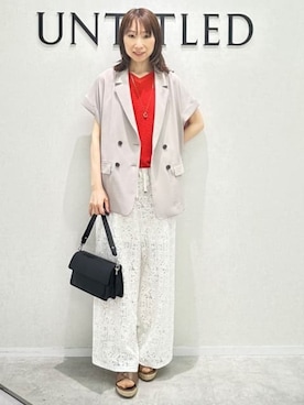 Miwaさん(レディース・155cm)の夏コーディネート
