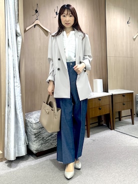 Miwaさん（レディース・155cm）の春コーディネート