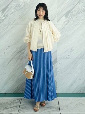 Miwaさん(レディース・155cm)の夏コーディネート