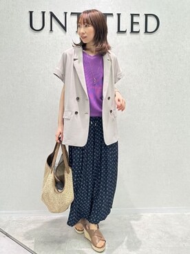 Miwaさん(レディース・155cm)の夏コーディネート