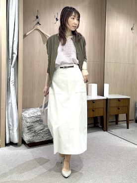 Miwaさん(レディース・155cm)の夏コーディネート
