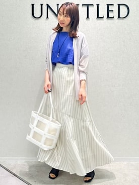 Miwaさん（レディース・155cm）の夏コーディネート