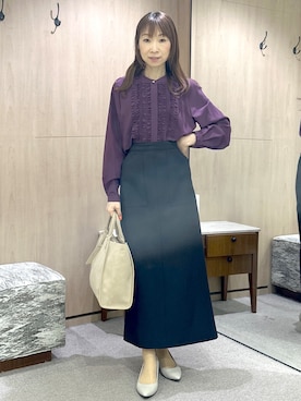 Miwaさん（レディース・155cm）の秋コーディネート