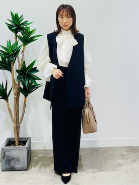 Miwaさん(レディース・155cm)の春コーディネート