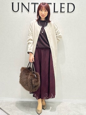 Miwaさん(レディース・155cm)の冬コーディネート