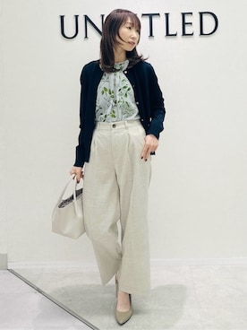 「SOUP（スープ）のアイテム」を使った、Miwaさん（レディース・155cm）の冬コーディネート