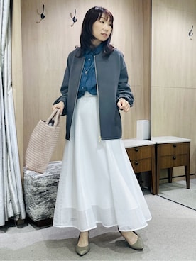 Miwaさん(レディース・155cm)の春コーディネート