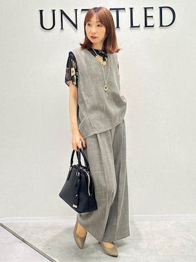 Miwaさん（レディース・155cm）の秋コーディネート