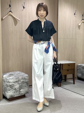 Miwaさん(レディース・155cm)の夏コーディネート
