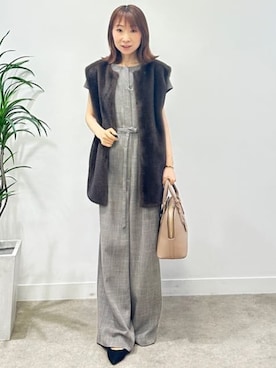 Miwaさん（レディース・155cm）の秋コーディネート