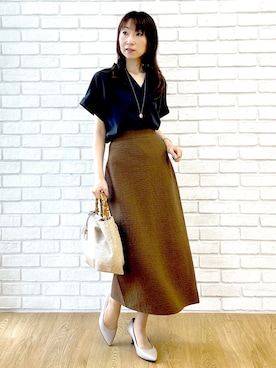 Miwaさん(レディース・155cm)の秋コーディネート