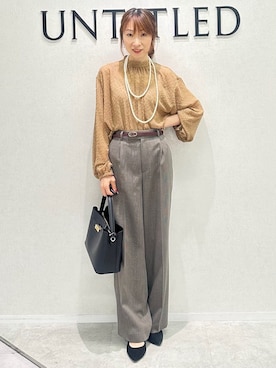 Miwaさん（レディース・155cm）の秋コーディネート