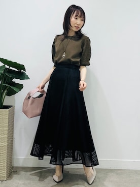 Miwaさん（レディース・155cm）の春コーディネート