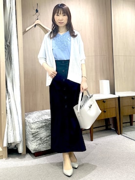 Miwaさん（レディース・155cm）の春コーディネート