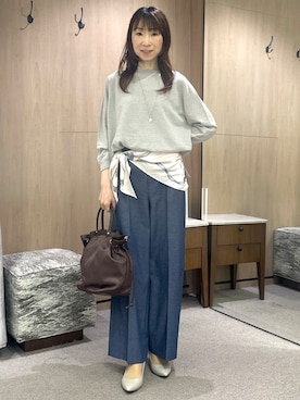 Miwaさん(レディース・155cm)の夏コーディネート