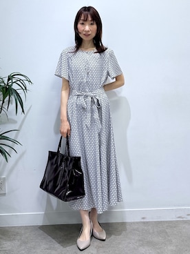 「UNTITLED（アンタイトル）のアイテム」を使った、Miwaさん（レディース・155cm）の春コーディネート