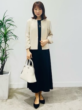 Miwaさん（レディース・155cm）の冬コーディネート