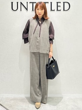 Miwaさん（レディース・155cm）の秋コーディネート