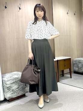 Miwaさん（レディース・155cm）の春コーディネート