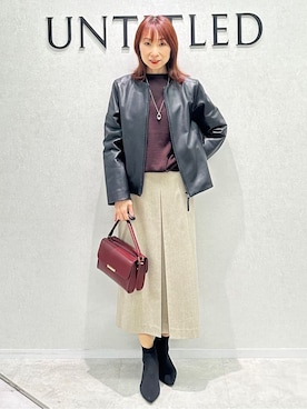Miwaさん（レディース・155cm）の冬コーディネート