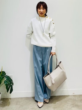 Miwaさん（レディース・155cm）の春コーディネート