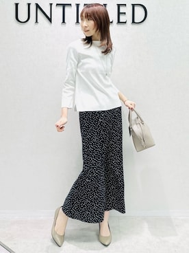 「SOUP（スープ）のアイテム」を使った、Miwaさん（レディース・155cm）の春コーディネート