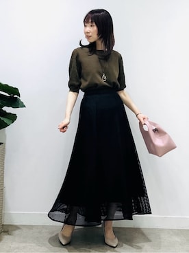 Miwaさん（レディース・155cm）の春コーディネート