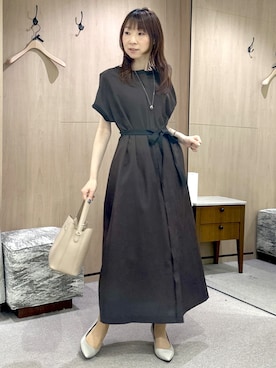 「UNTITLED（アンタイトル）のアイテム」を使った、Miwaさん（レディース・155cm）の夏コーディネート