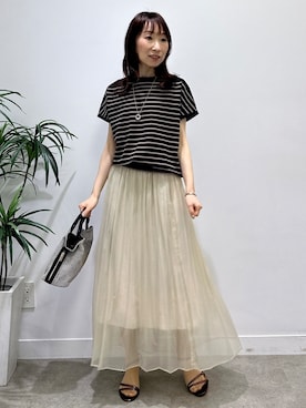 Miwaさん(レディース・155cm)の夏コーディネート