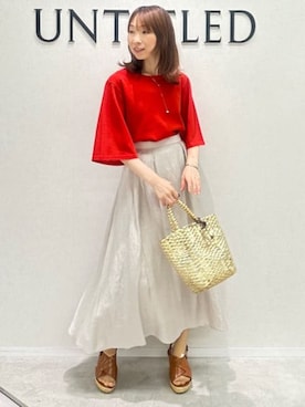 Miwaさん(レディース・155cm)の夏コーディネート