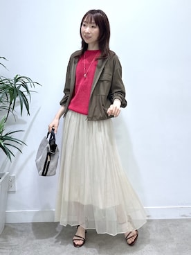Miwaさん(レディース・155cm)の春コーディネート