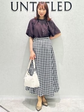 Miwaさん（レディース・155cm）の夏コーディネート