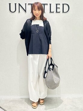 Miwaさん(レディース・155cm)の夏コーディネート