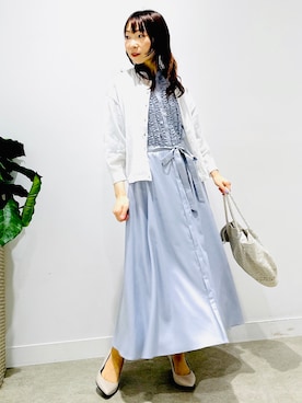 Miwaさん(レディース・155cm)の夏コーディネート