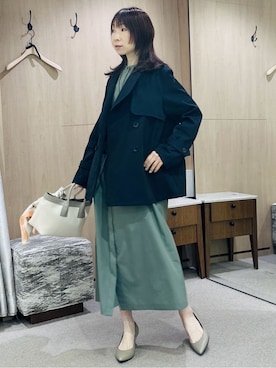 「UNTITLED（アンタイトル）のアイテム（ワンピース/ドレス）」を使った、Miwaさん（レディース・155cm）の春コーディネート